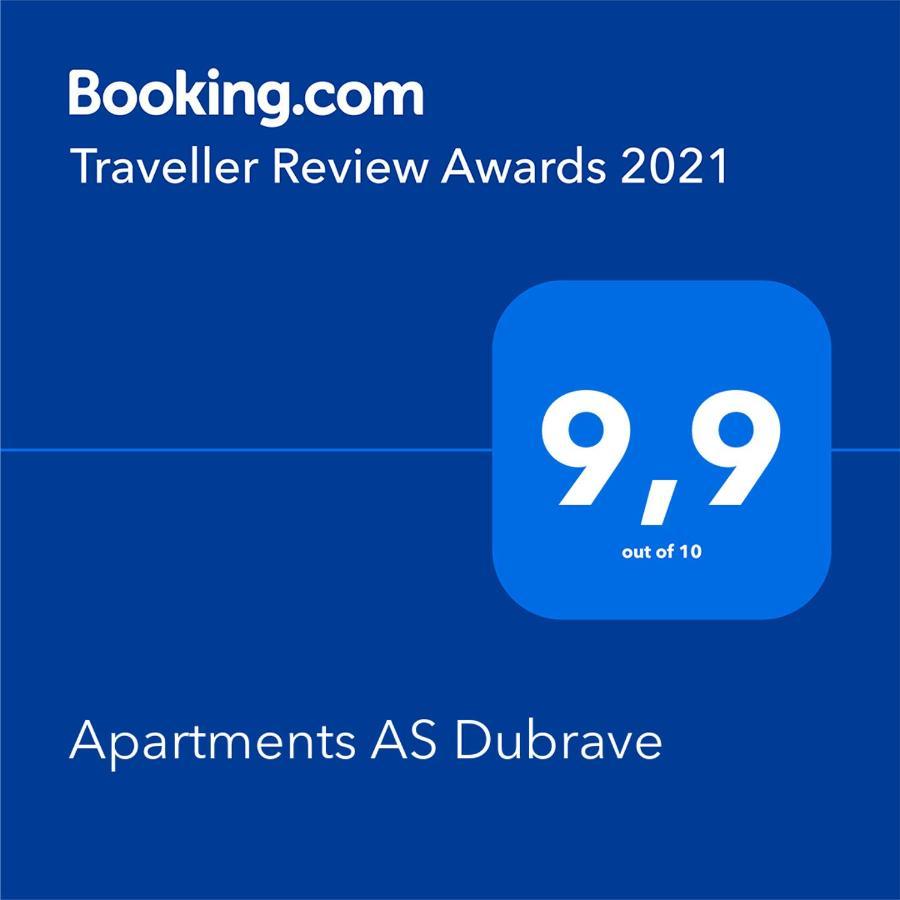 Apartments As Dubrave Dubrave Gornje Dış mekan fotoğraf
